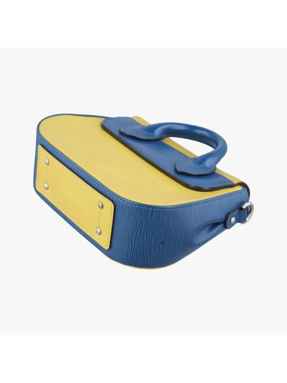 ★SOLD★ Louis Vuitton Eden PM Yellow Blue Epi Messenger Bag - Picture 6 of 15